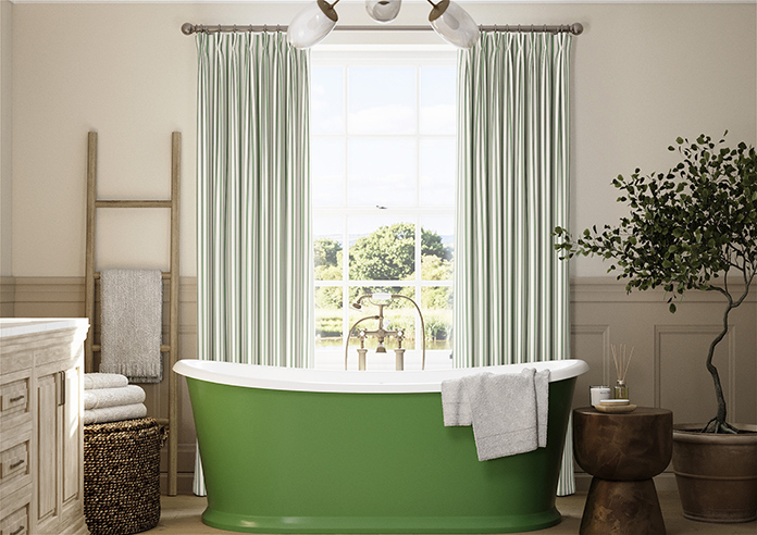 The British Stripe Co. Mary, London No.1 - Made to Measure Curtains - Image 3